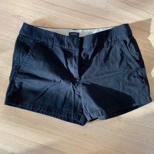 J. Crew Factory 3.5" Chino Short (Black)